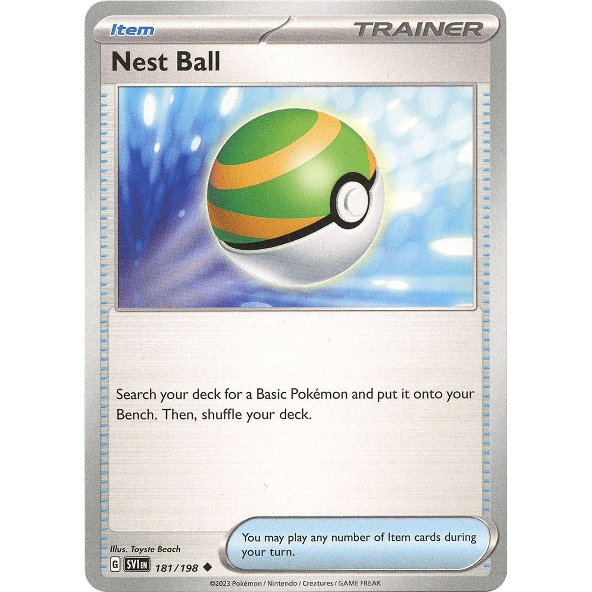 Image for Nest Ball (181/198) (SVI) - Pokemon
