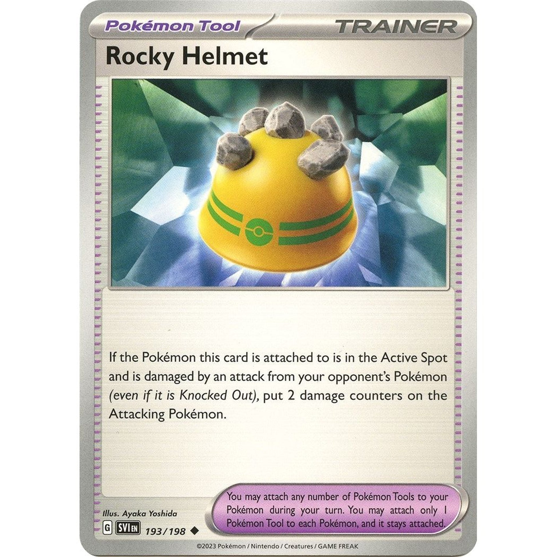 Image for Rocky Helmet (193/198) (SVI) - Pokemon