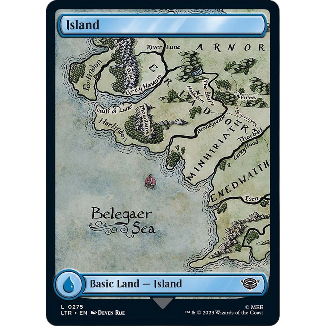 Image for Island (0275) (275) (LTR) - Magic: The Gathering