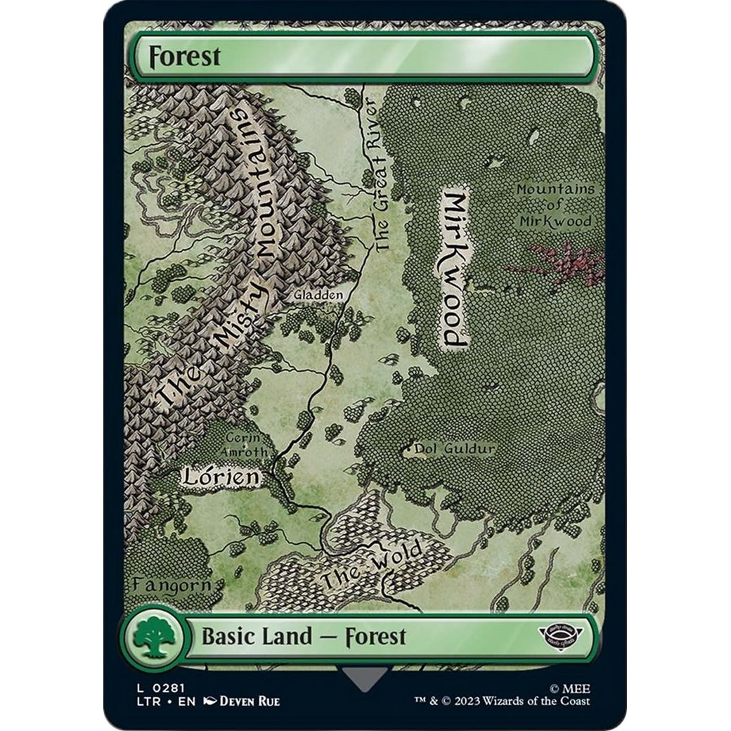 Image for Forest (0281) (281) (LTR) - Magic: The Gathering