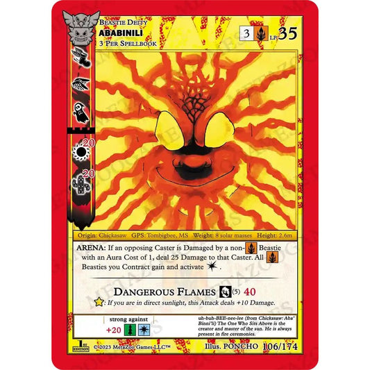 Image for Ababinili (106/174) (NATFE) - MetaZoo