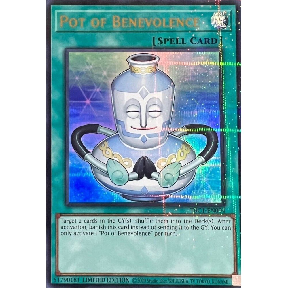 Image for Pot of Benevolence (TBC1-EN004) (TBC1) - YuGiOh