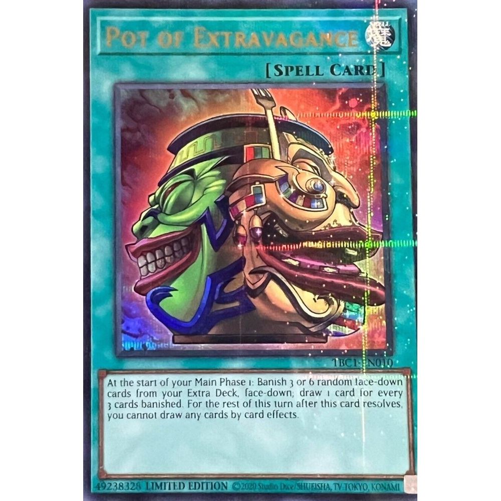 Image for Pot of Extravagance (TBC1-EN010) (TBC1) - YuGiOh