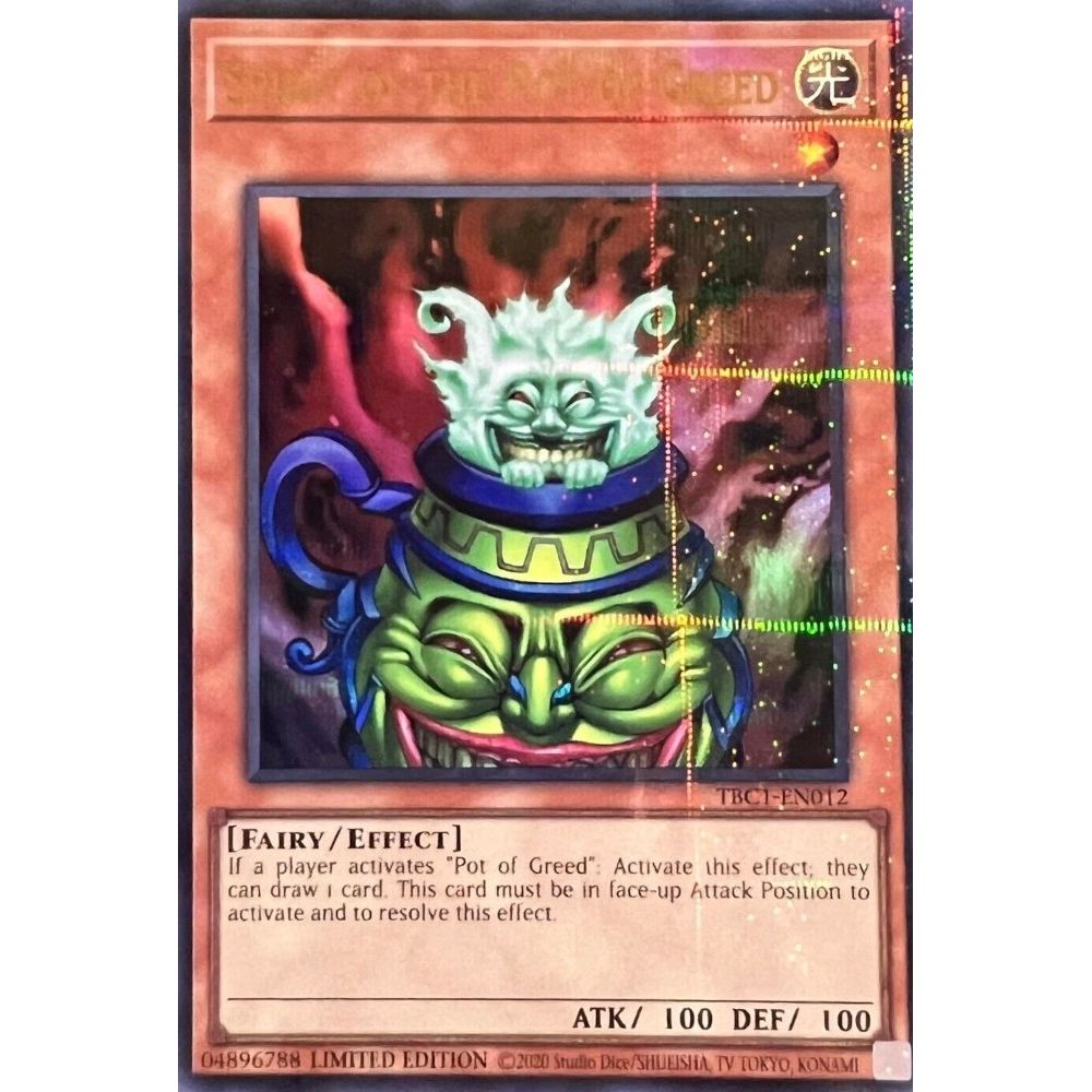 Image for Spirit of the Pot of Greed (TBC1-EN012) (TBC1) - YuGiOh