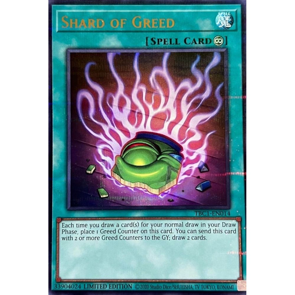 Image for Shard of Greed (TBC1-EN014) (TBC1) - YuGiOh