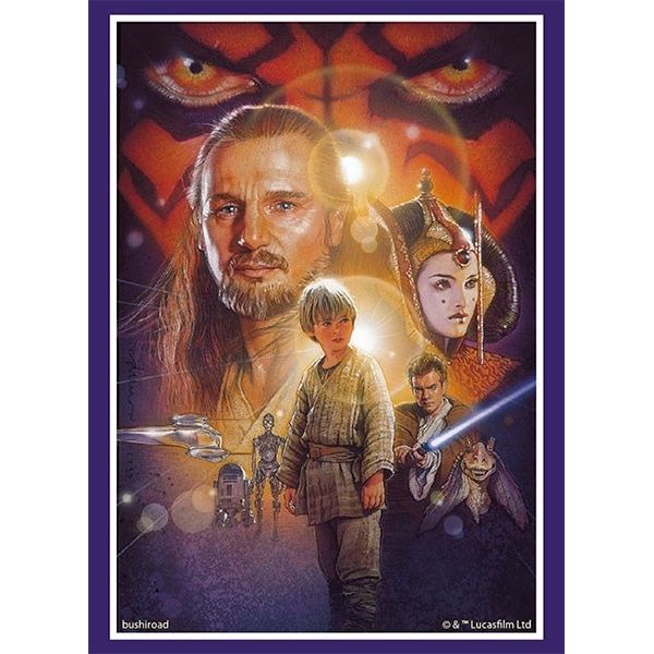 Image for Bushiroad Sleeve Collection HG Vol.3485: STAR WARS - Phantom Menace (75-pack) - Card Sleeves