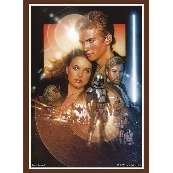 Image for Bushiroad Sleeve Collection HG Vol.3486: STAR WARS - Attack of the Clones (75-pack) - Card Sleeves