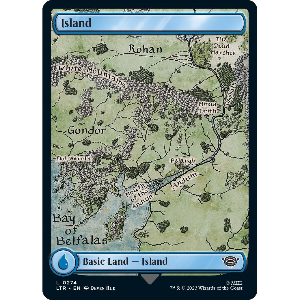 Image for Island (0274) (274) (LTR) - Magic: The Gathering