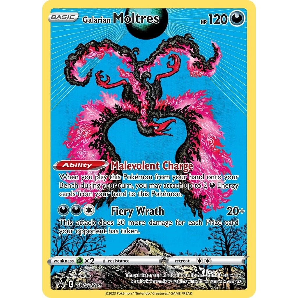 Image for Galarian Moltres - SWSH284 (SWSH284) (SWSD) - Pokemon