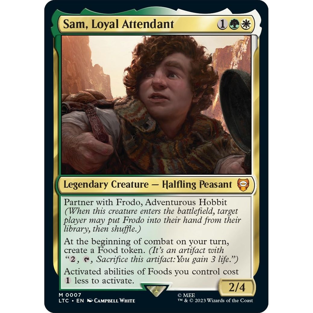 Image for Sam, Loyal Attendant (7) (LTC) - Magic: The Gathering