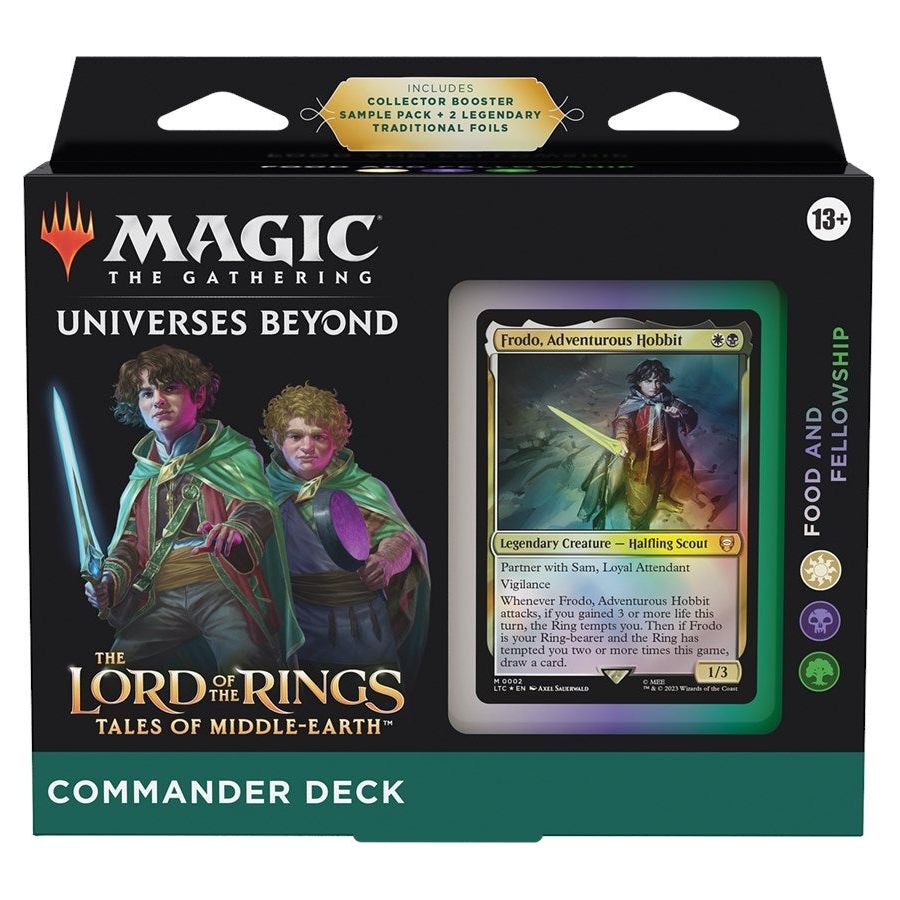 Image for The Lord of the Rings: Tales of Middle-earth Commander Deck - Food and Fellowship - Magic: The Gathering