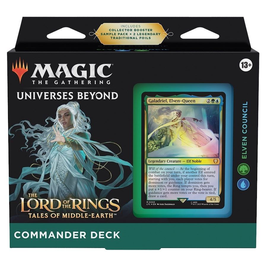Image for The Lord of the Rings: Tales of Middle-earth Commander Deck - Elven Council - Magic: The Gathering