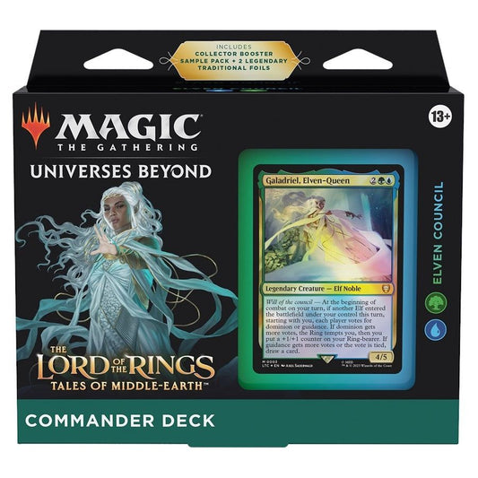 Image for The Lord of the Rings: Tales of Middle-earth Commander Deck - Elven Council - Magic: The Gathering