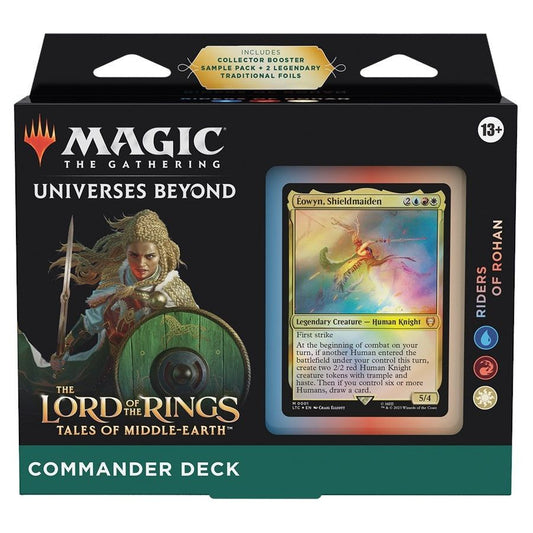 Image for The Lord of the Rings: Tales of Middle-earth Commander Deck - Riders of Rohan - Magic: The Gathering