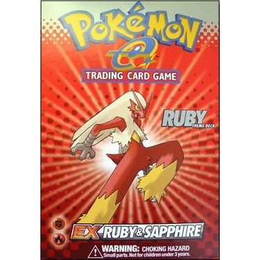 Image for EX Ruby & Sapphire Theme Deck - "Ruby" [Blaziken] - Pokemon