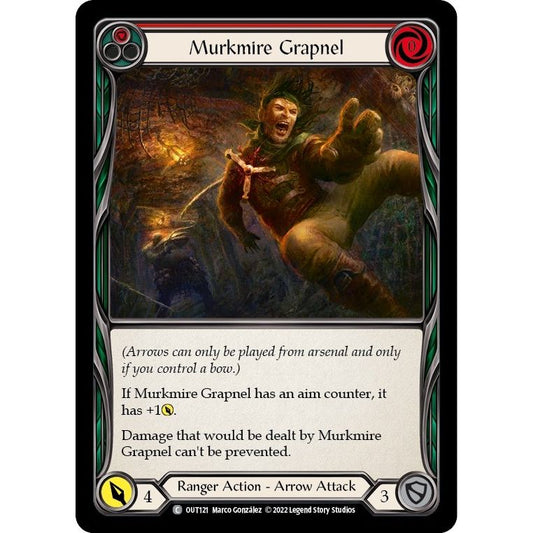 Image for Murkmire Grapnel (Red) (OUT121) (OUT) - Flesh and Blood TCG