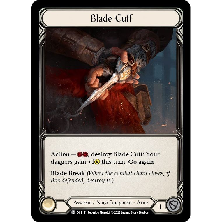 Image for Blade Cuff (OUT141) (OUT) - Flesh and Blood TCG