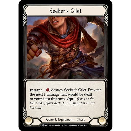 Image for Seeker's Gilet (OUT176) (OUT) - Flesh and Blood TCG