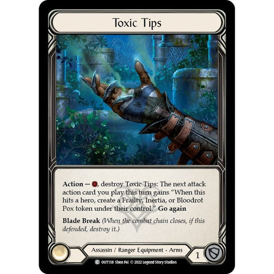 Image for Toxic Tips (OUT158) (OUT) - Flesh and Blood TCG
