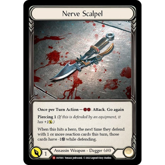 Image for Nerve Scalpel (OUT005) (OUT) - Flesh and Blood TCG