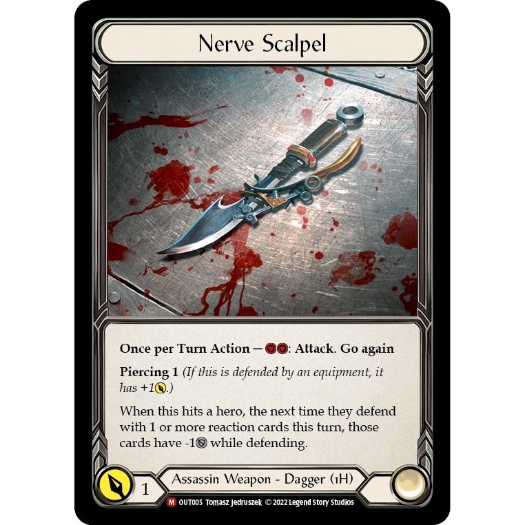Image for Nerve Scalpel (OUT005) (OUT) - Flesh and Blood TCG