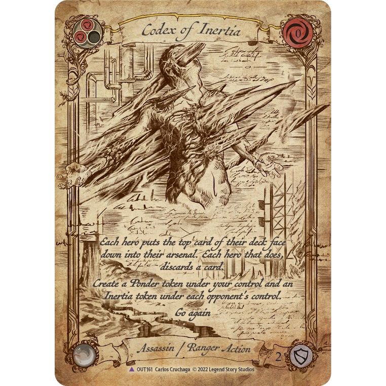 Image for Codex of Inertia (Marvel) (OUT161) (OUT) - Flesh and Blood TCG
