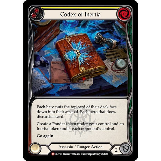 Image for Codex of Inertia (OUT161) (OUT) - Flesh and Blood TCG