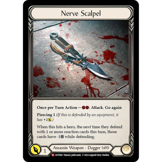 Image for Nerve Scalpel (OUT006) (OUT006) (OUT) - Flesh and Blood TCG