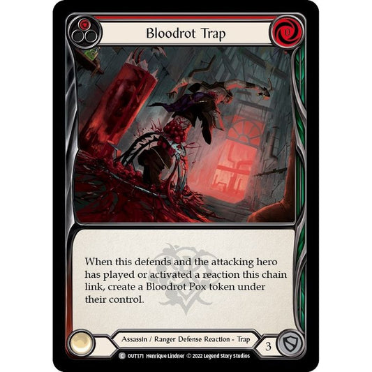 Image for Bloodrot Trap (Red) (OUT171) (OUT) - Flesh and Blood TCG