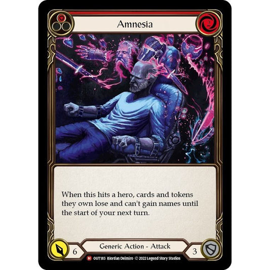 Image for Amnesia (OUT183) (OUT) - Flesh and Blood TCG