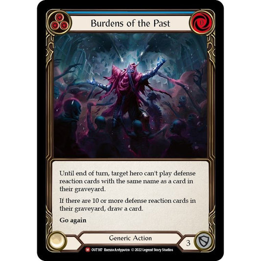 Image for Burdens of the Past (OUT187) (OUT) - Flesh and Blood TCG