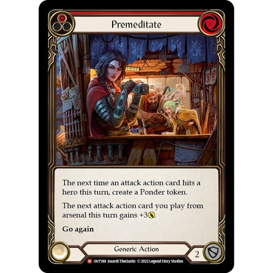 Image for Premeditate (OUT188) (OUT) - Flesh and Blood TCG