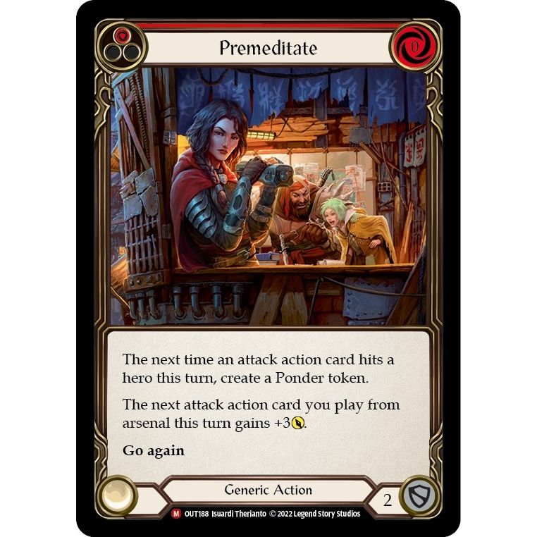 Image for Premeditate (OUT188) (OUT) - Flesh and Blood TCG