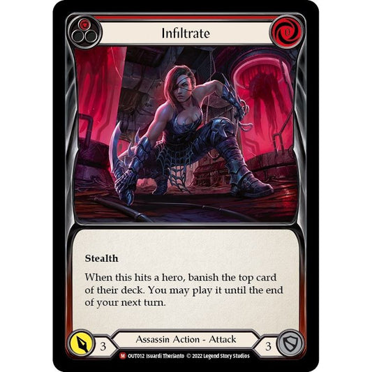 Image for Infiltrate (OUT012) (OUT) - Flesh and Blood TCG