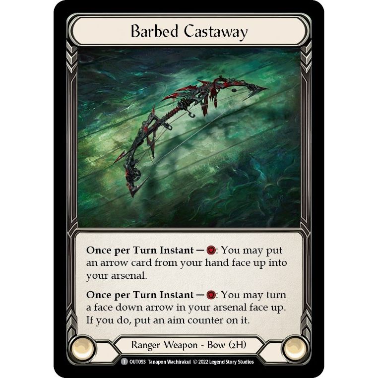 Image for Barbed Castaway (OUT093) (OUT) - Flesh and Blood TCG