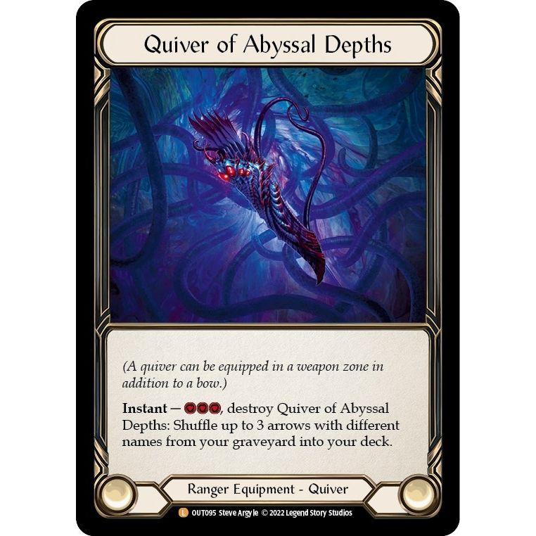 Image for Quiver of Abyssal Depths (OUT095) (OUT) - Flesh and Blood TCG