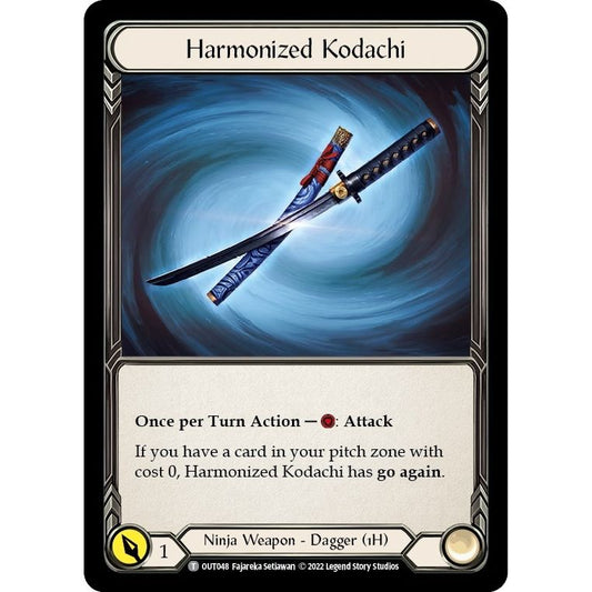 Image for Harmonized Kodachi (OUT048) (OUT) - Flesh and Blood TCG