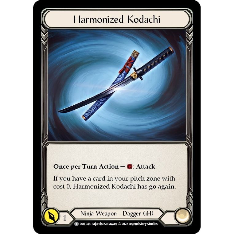 Image for Harmonized Kodachi (OUT048) (OUT) - Flesh and Blood TCG