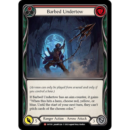 Image for Barbed Undertow (OUT101) (OUT) - Flesh and Blood TCG