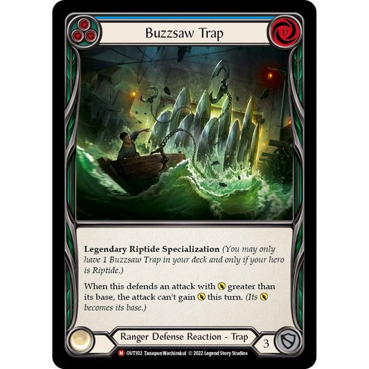 Image for Buzzsaw Trap (OUT102) (OUT) - Flesh and Blood TCG