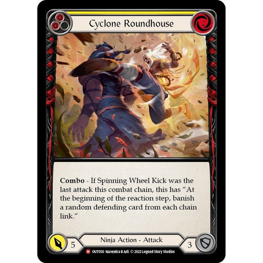 Image for Cyclone Roundhouse (OUT050) (OUT) - Flesh and Blood TCG