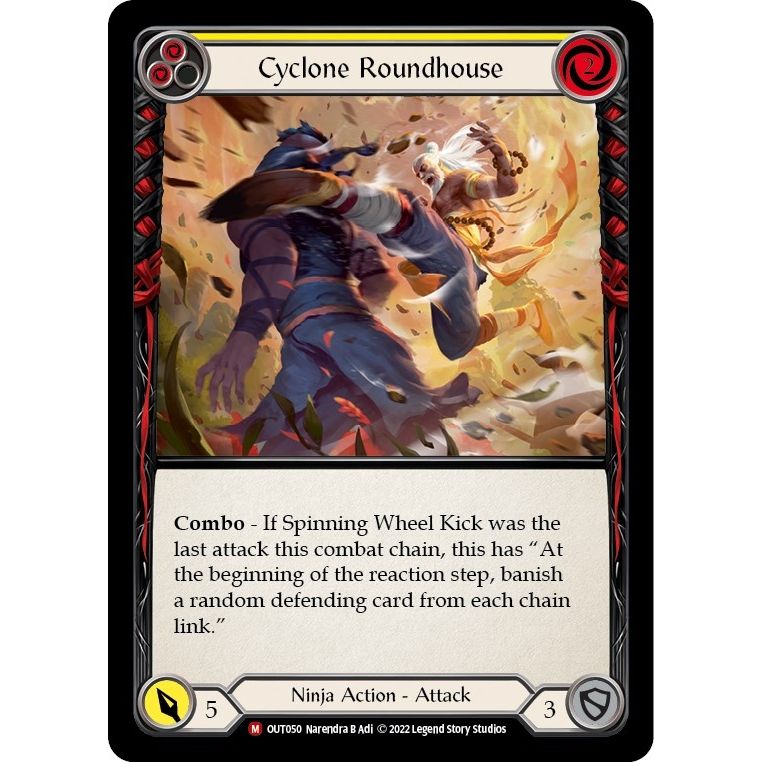 Image for Cyclone Roundhouse (OUT050) (OUT) - Flesh and Blood TCG