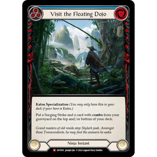 Image for Visit the Floating Dojo (OUT055) (OUT) - Flesh and Blood TCG