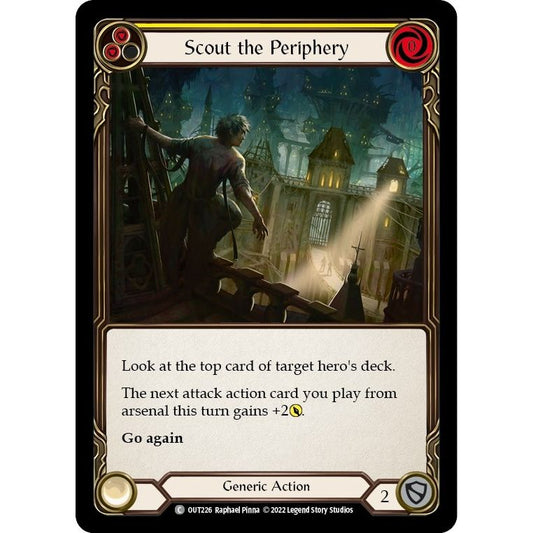 Image for Scout the Periphery (Yellow) (OUT226) (OUT) - Flesh and Blood TCG