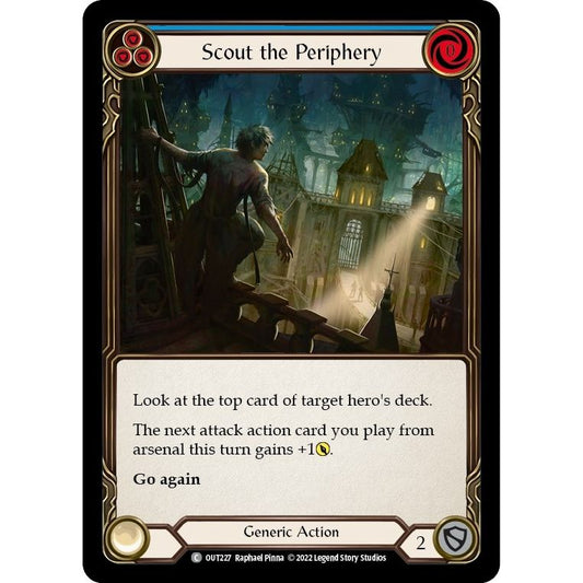 Image for Scout the Periphery (Blue) (OUT227) (OUT) - Flesh and Blood TCG