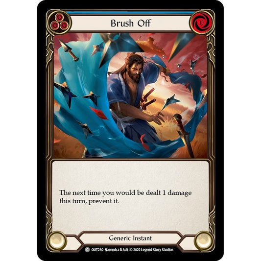 Image for Brush Off (Blue) (OUT230) (OUT) - Flesh and Blood TCG
