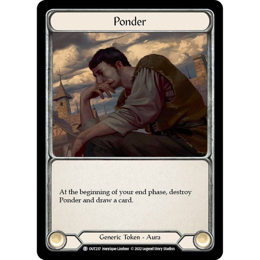 Image for Ponder (OUT237) (OUT) - Flesh and Blood TCG