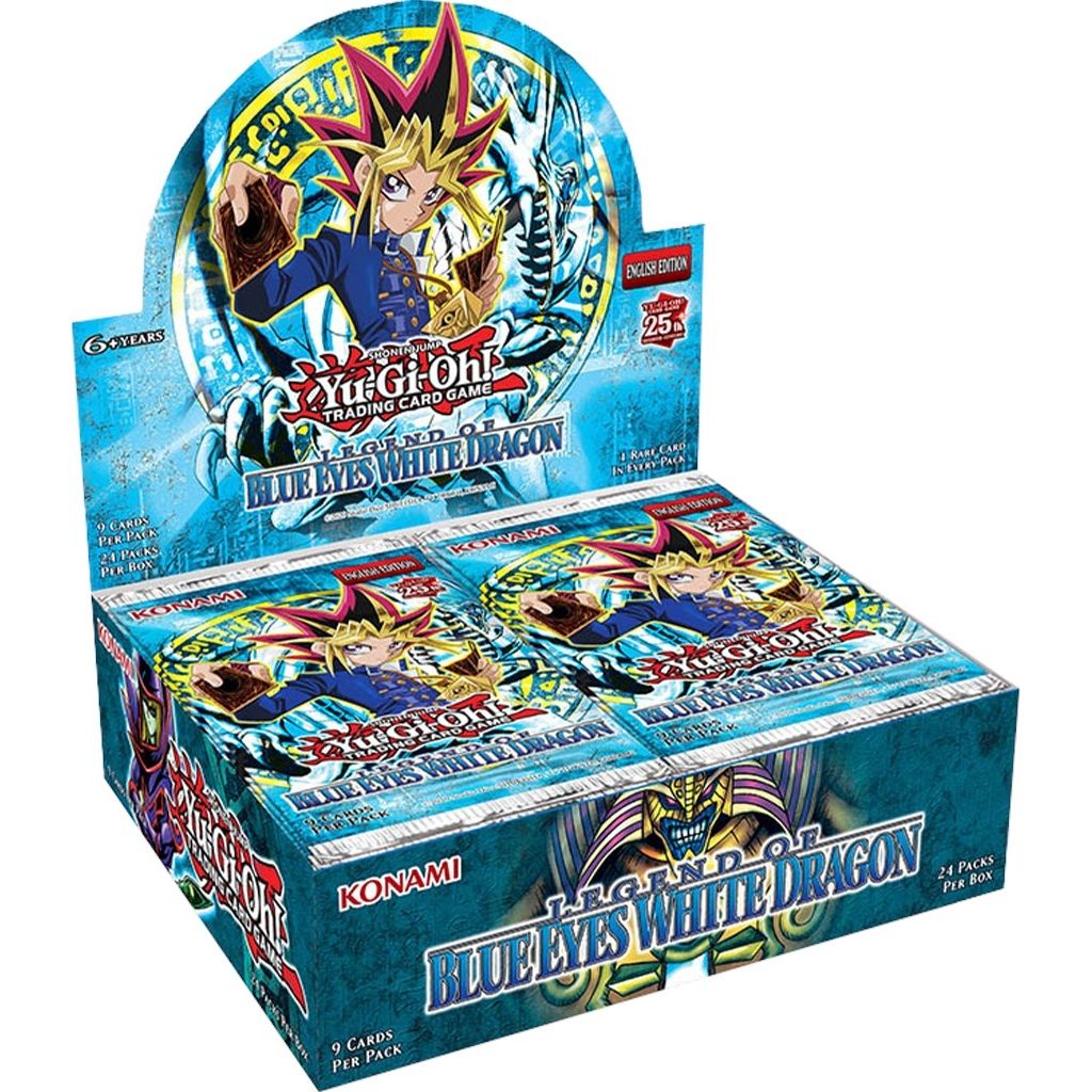 Image for Legend of Blue Eyes White Dragon Booster Box (25th Anniversary Edition) - YuGiOh