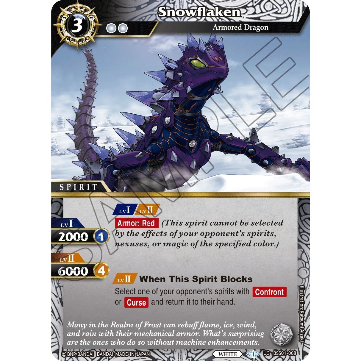 Image for Snowflaken (BSS01-068) (BSS01) - Battle Spirits Saga