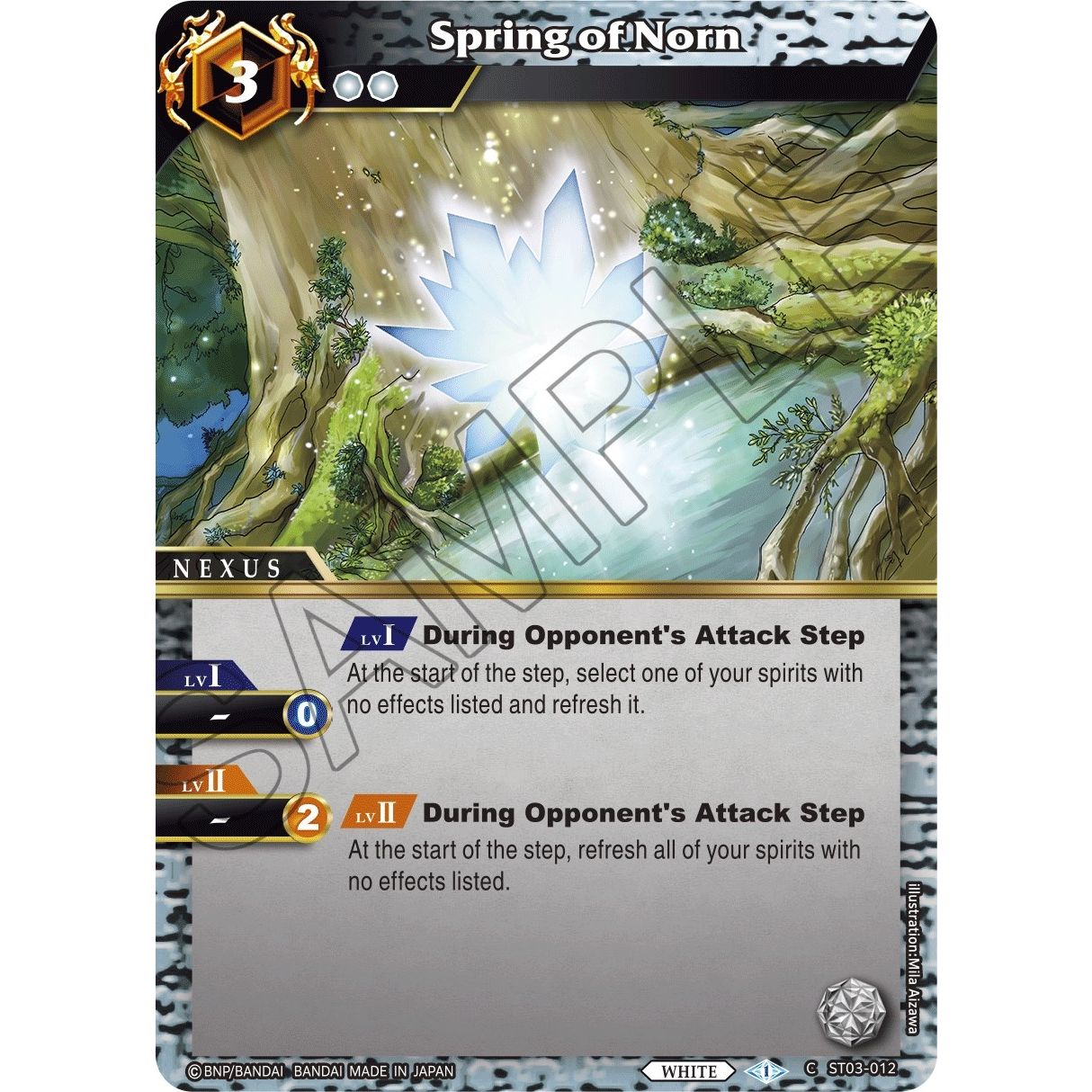 Image for Spring of Norn (ST03-012) (ST03) - Battle Spirits Saga